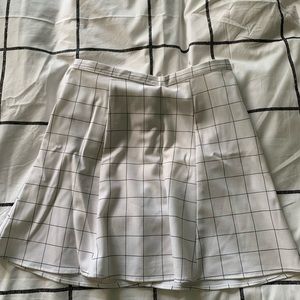 American Apparel Grid Skirt